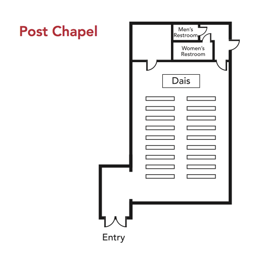 Post Chapel Floorplan